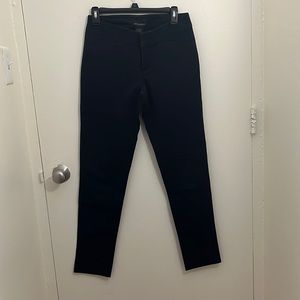 Cynthia Rowley navy blue dress/khaki pants